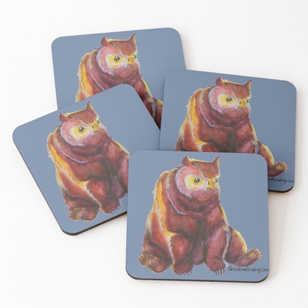 Item preview, Cuddly Owlbear designed and sold by The Raven's Landing.