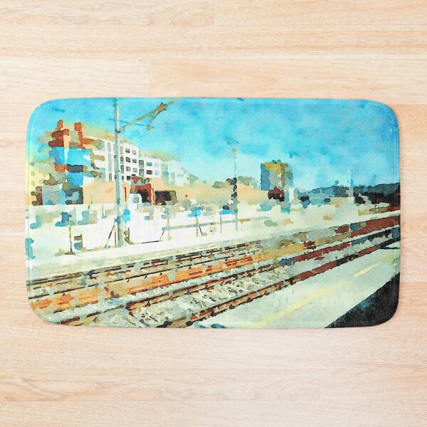 Item preview, Pescara station from train window designed and sold by Giuseppe Cocco.