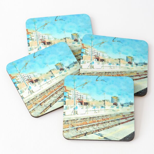 Item preview, Pescara station from train window designed and sold by Giuseppe Cocco.