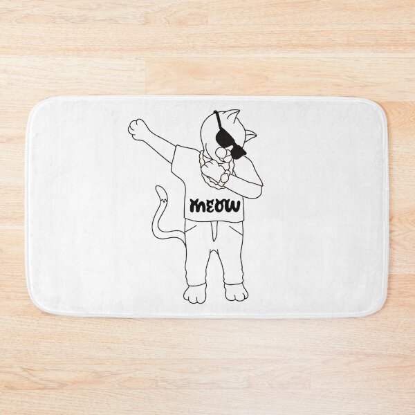 Item preview, cat miaw designed and sold by relichunters.