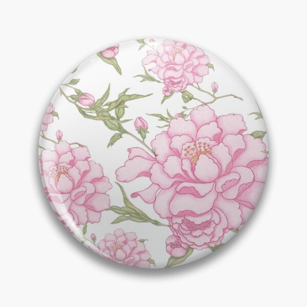 Item preview, Pink Tree Peony Pattern designed and sold by SarahCBrooks.