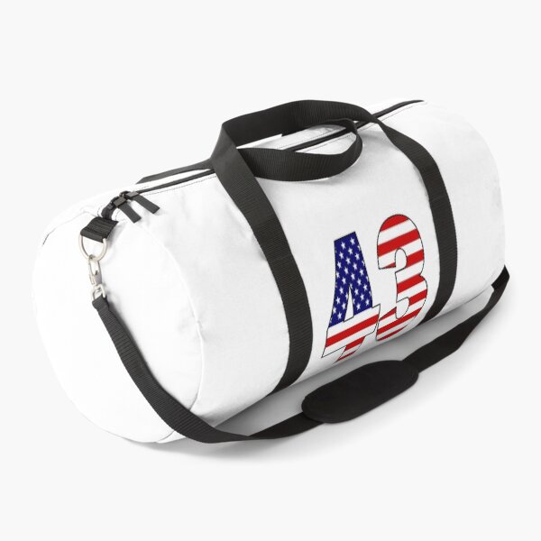 Item preview, Number 43 with USA flag on the background designed and sold by AllShirts21.