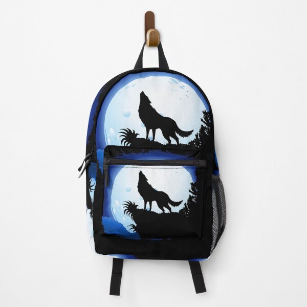Item preview, Wolf Howling at Blue Moon designed and sold by BluedarkArt.