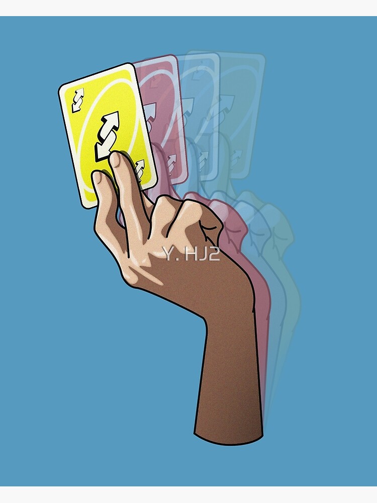 No You UNO Reverse Card Meme  Postcard for Sale by Y. HJ2