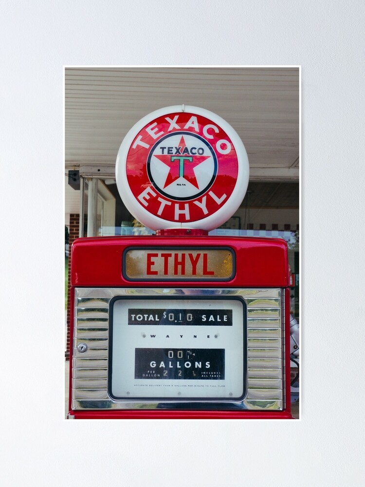 Vintage Gas Pump by Andrea Anderegg