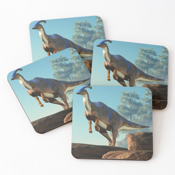 Item preview, Parasaurolophus Standing on Rocks designed and sold by Daniel Eskridge.