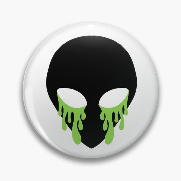 Item preview, trippy cartoon alien with green paint, white eyes designed and sold by tayloriskay.