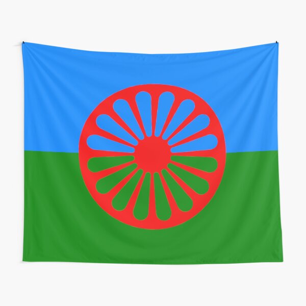 Romani Flag Collection Tapestry