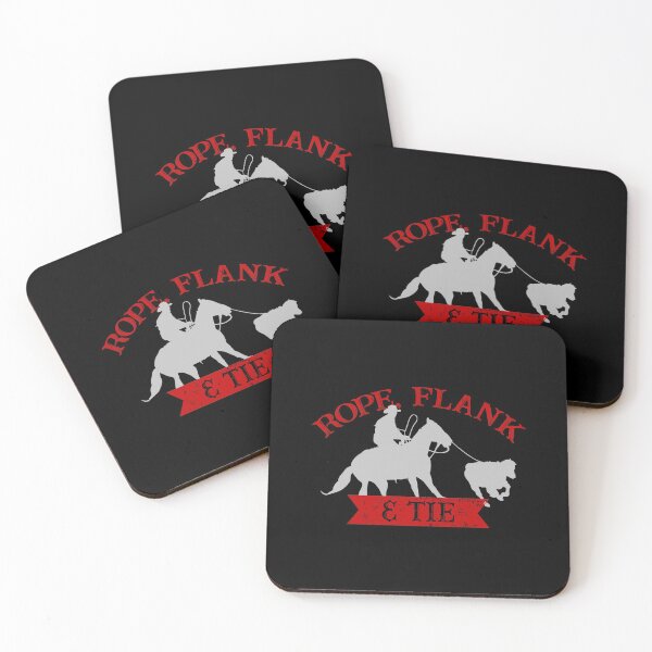 Item preview, Rope, Flank & Tie Calf Roping Tie-Down Roping designed and sold by Gold Wings Tees.