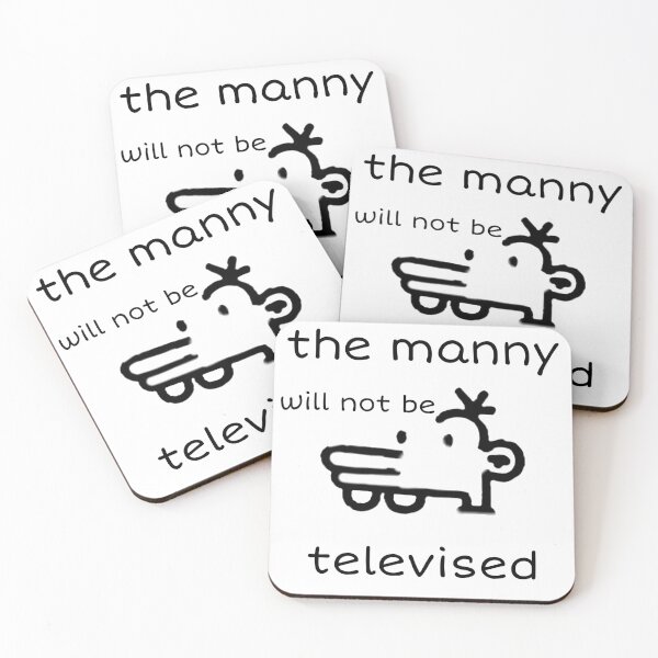 Item preview, The Manny Will not be Televised  designed and sold by acesriot.