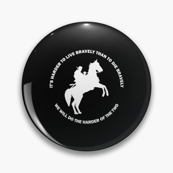 Item preview, It Is Harder To Live Bravely Than To Die Bravely Ertugrul Ghazi Osman Bey Season Inspirational Quote Dirilis Ertugrul Kurulus Osman Kayi Flag Episode Gift designed and sold by Best Arts.