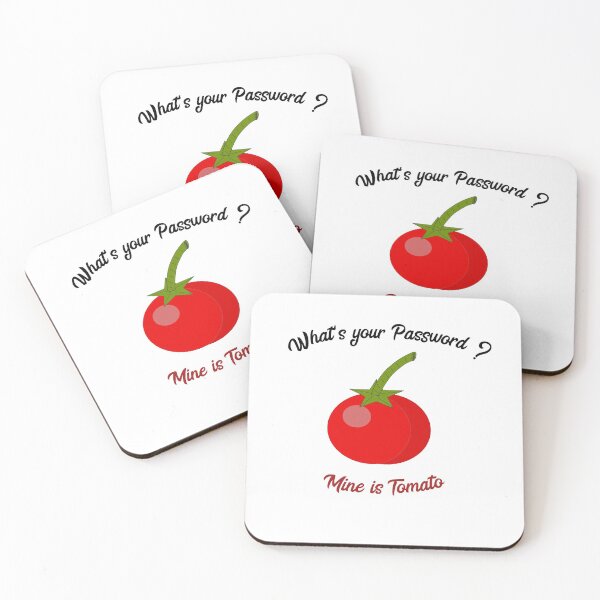 Artikelvorschau, Nerd Design - What's your Password - Tomato entworfen und verkauft von JRH-Design.