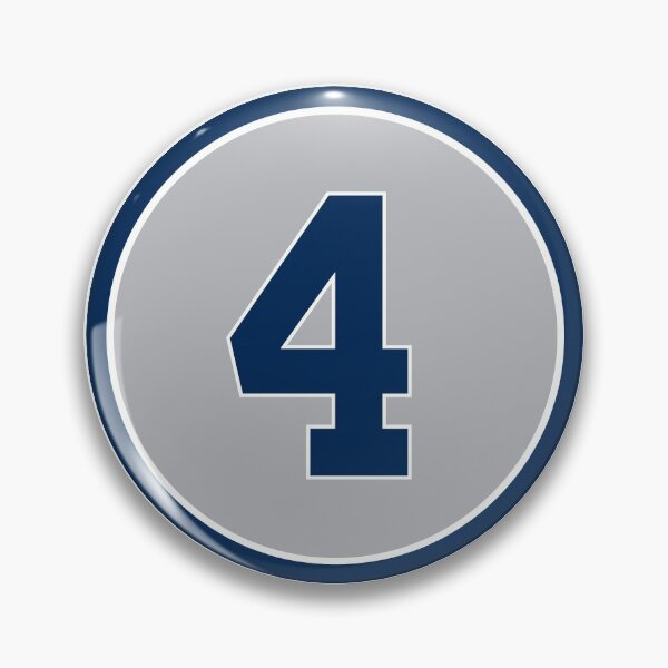 Item preview, Lou Gehrig #4 Away Jersey Number designed and sold by StickBall.