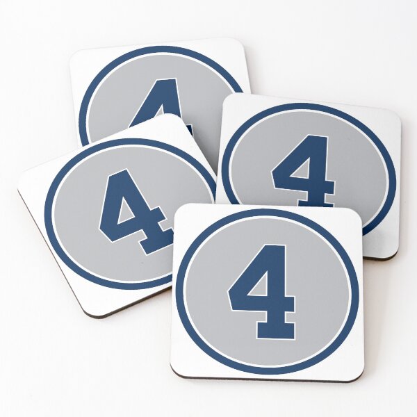 Item preview, Lou Gehrig #4 Away Jersey Number designed and sold by StickBall.