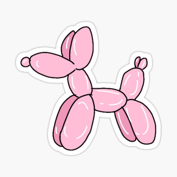 Item preview, Pink balloon animal designed and sold by antonia-rowland.