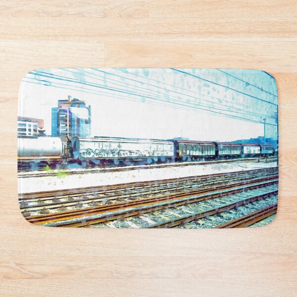 Item preview, Pescara station from train window designed and sold by Giuseppe Cocco.