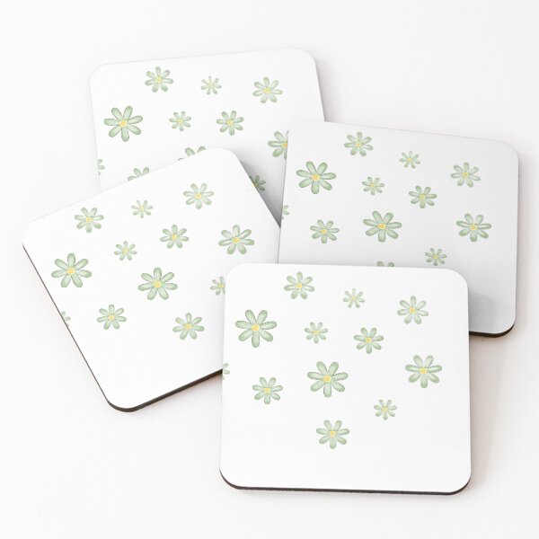 Item preview, green daisies designed and sold by elenaczar.