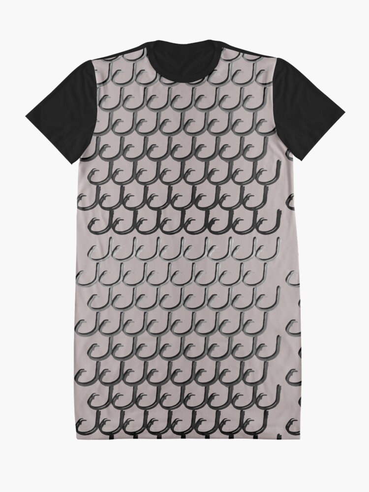 fish hooks, circle hook 3d | Graphic T-Shirt Dress