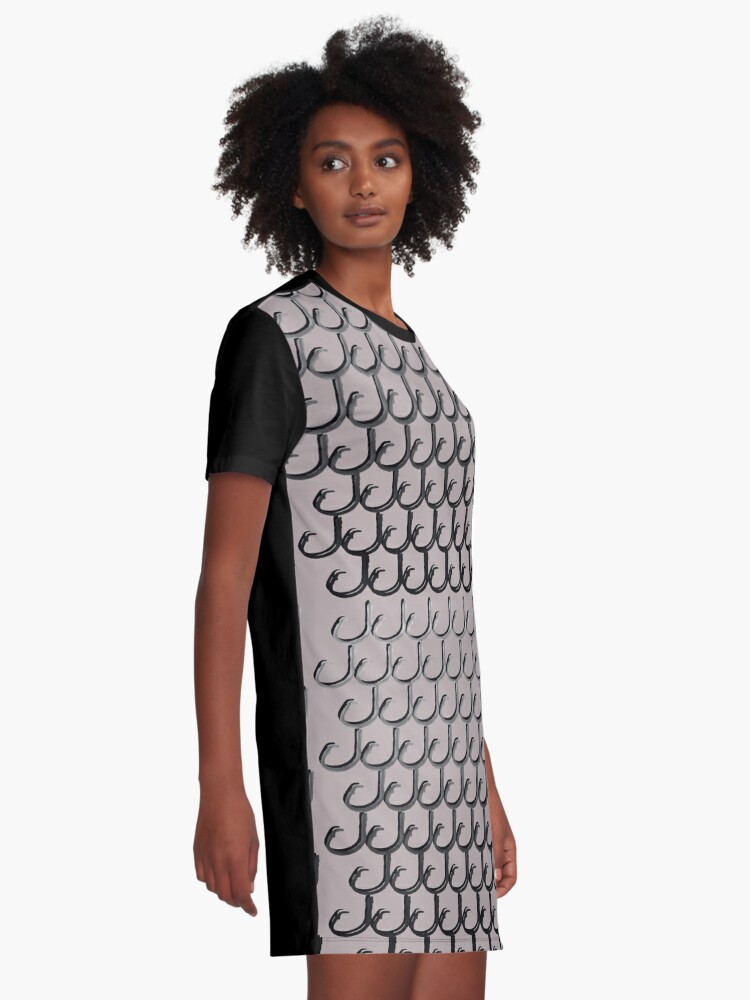 fish hooks, circle hook 3d Graphic T-Shirt Dress for Sale by hookink