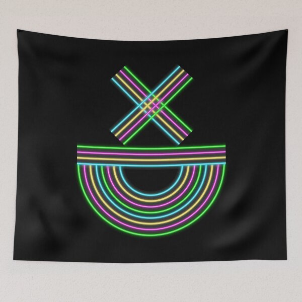 Item preview, Beautiful neon multicolored emblem for women and men t-shirts. designed and sold by Galina Kostyaeva.