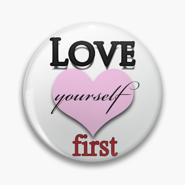Item preview, Love yourself first simple quote designed and sold by zenartwear.