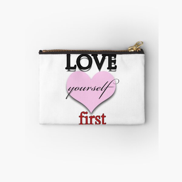 Item preview, Love yourself first simple quote designed and sold by zenartwear.