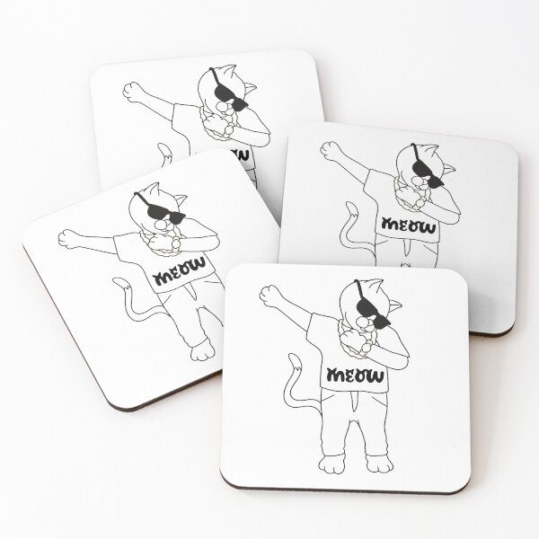 Item preview, cat miaw designed and sold by relichunters.