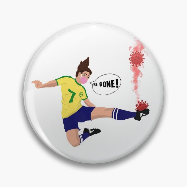 Item preview, Be Gone Virus - Soccer designed and sold by SammyBad.