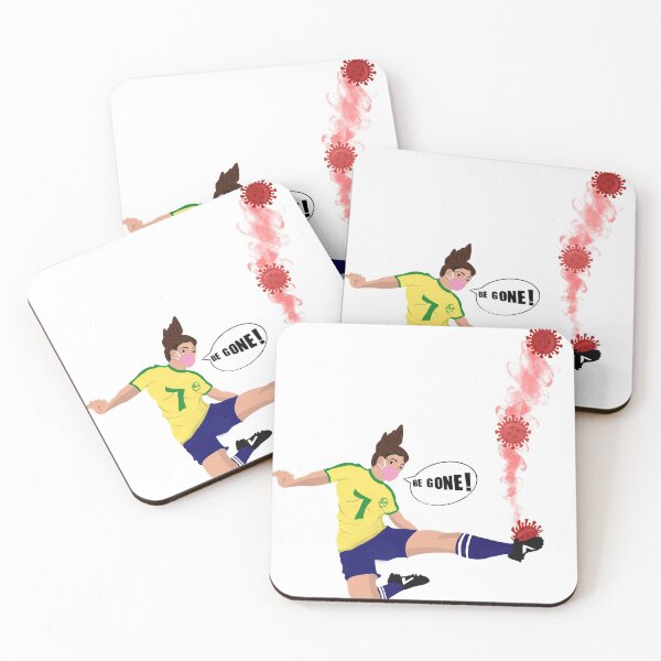 Item preview, Be Gone Virus - Soccer designed and sold by SammyBad.