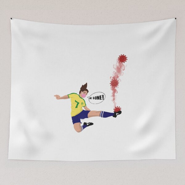 Item preview, Be Gone Virus - Soccer designed and sold by SammyBad.