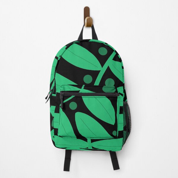 Item preview, Green Leaves on Black designed and sold by designcardinal.