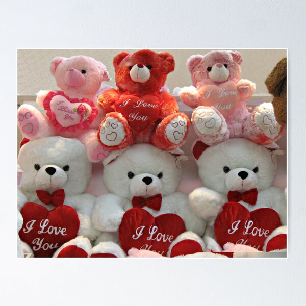 Item preview, Teddy Valentines designed and sold by Jane Neill-Hancock.