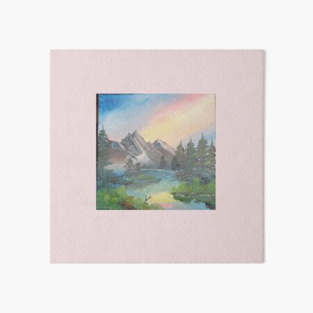 nature Art Board Print