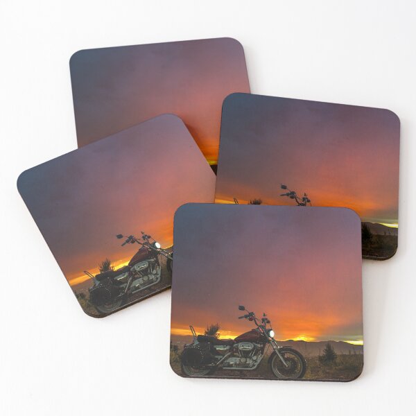 Item preview, Harley Davidson in the sunset designed and sold by Athanasios Maikousis.