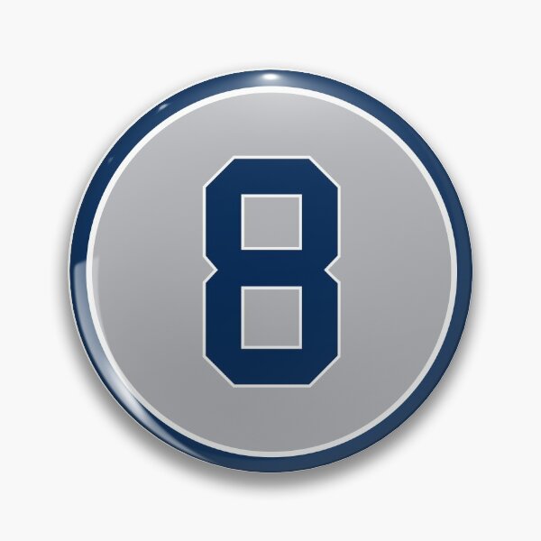 Item preview, Yogi Berra #8 Away Jersey Number designed and sold by StickBall.