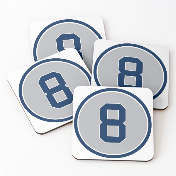 Item preview, Yogi Berra #8 Away Jersey Number designed and sold by StickBall.
