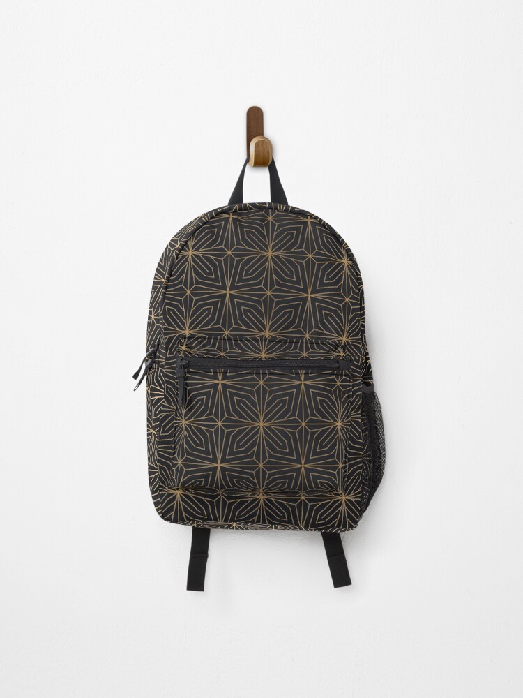 Luxury Brown/Black Checkered | Backpack