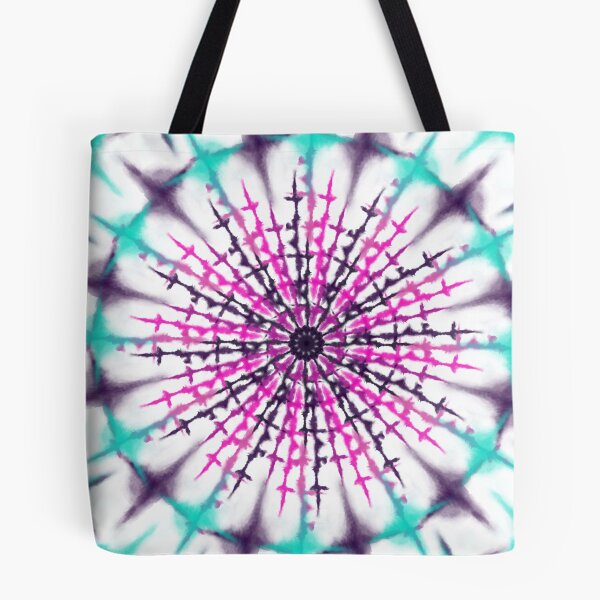 Item preview, Tie and Dye Cool Colored Mandala Pattern  designed and sold by Malha Malha.