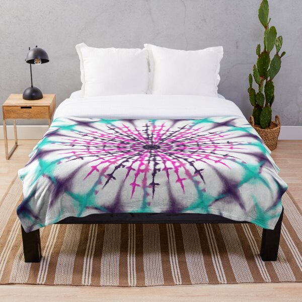 Item preview, Tie and Dye Cool Colored Mandala Pattern  designed and sold by Malha Malha.