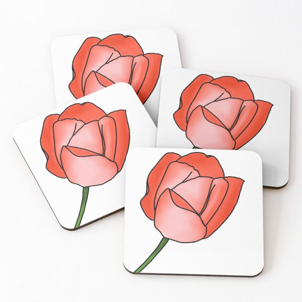 Item preview, Red Tulip Design designed and sold by sloewth.