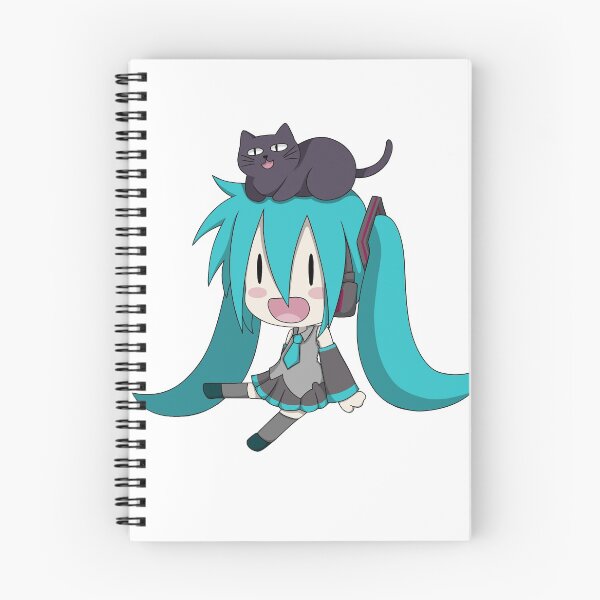 Item preview, Miku with a Cat!! designed and sold by pissedonthemoon.