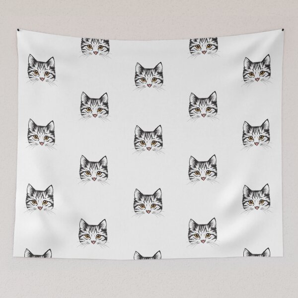 Item preview, Cute Cat Head designed and sold by ayyoubdz.