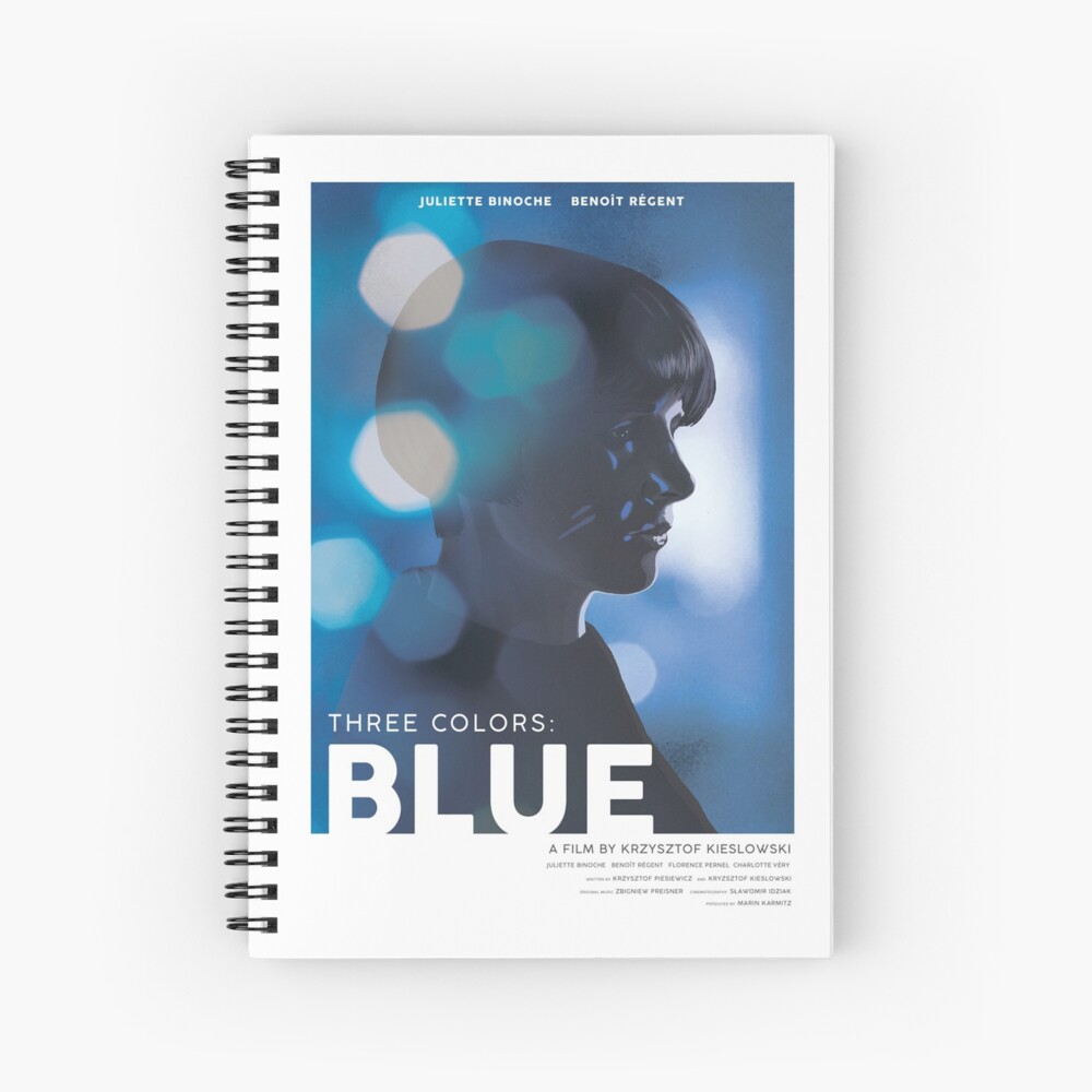 Three Colors: Blue alternative movie poster - Juliette Binoche - Krzysztof  Kieslowski