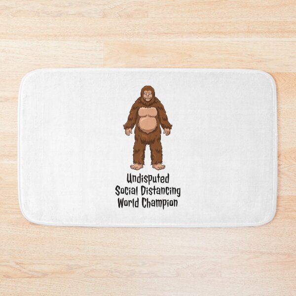 Item preview, Bigfoot COVID-19: Undisputed Social Distancing World Champion designed and sold by friendlyspoon.