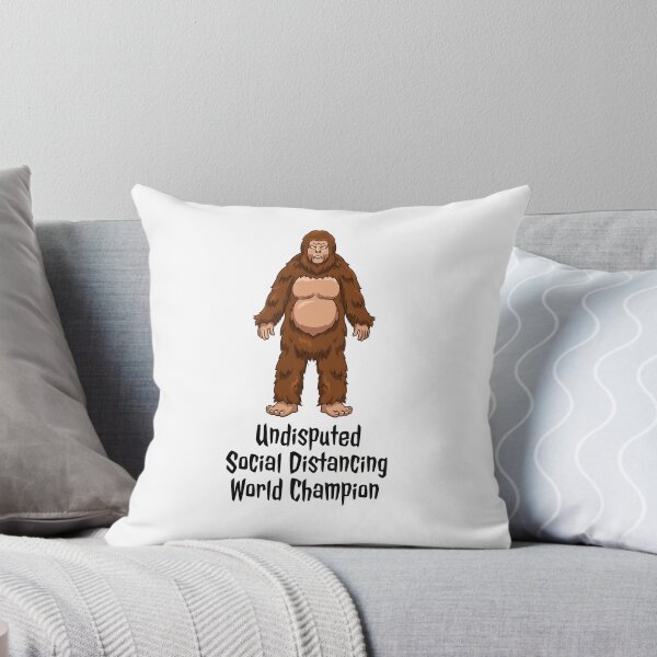 Item preview, Bigfoot COVID-19: Undisputed Social Distancing World Champion designed and sold by friendlyspoon.