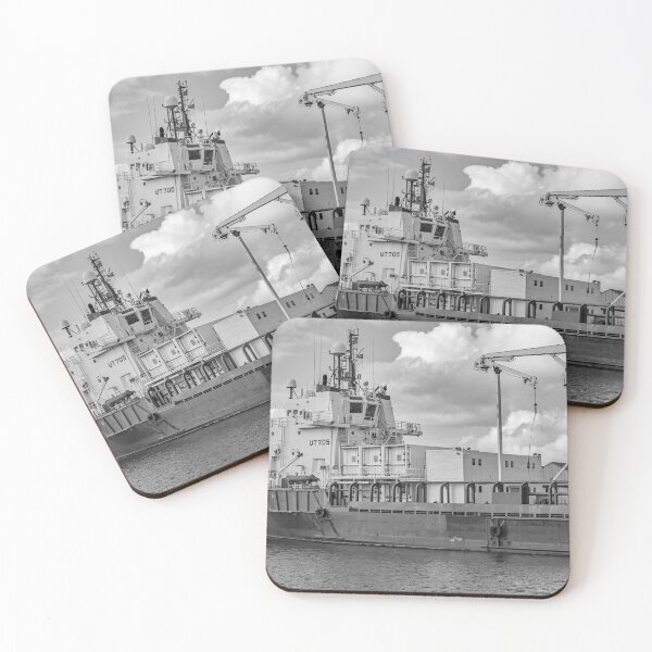 Item preview, Off shore supply ship in Great Yarmouth Docks designed and sold by yackers1.