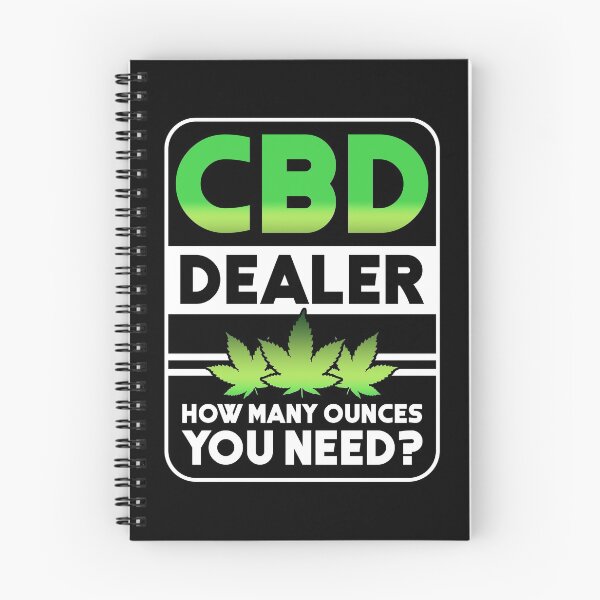Item preview, CBD Dealer Funny Gift design For CBD Fans print designed and sold by Lisbob.