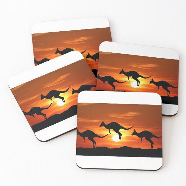 Item preview, Jumping kangaroo designed and sold by OGF Travel.