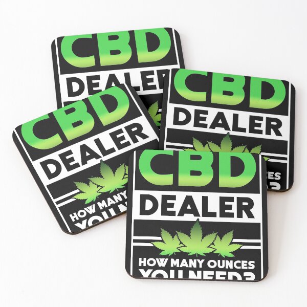 Item preview, CBD Dealer Funny Gift design For CBD Fans print designed and sold by Lisbob.