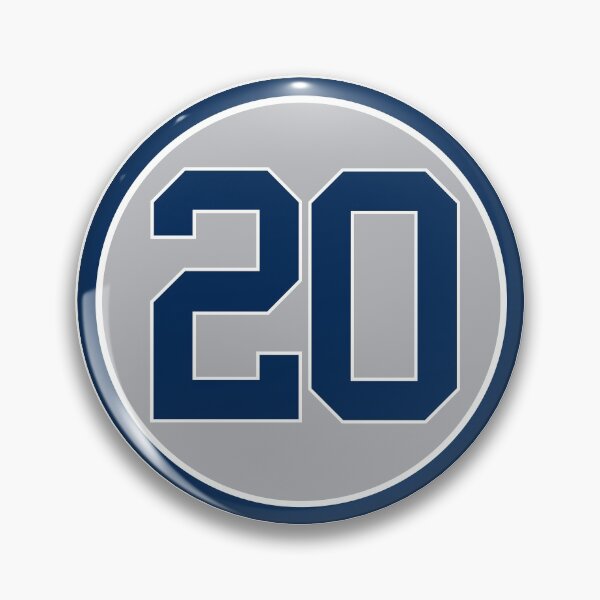 Item preview, Jorge Posada #20 Away Jersey Number designed and sold by StickBall.